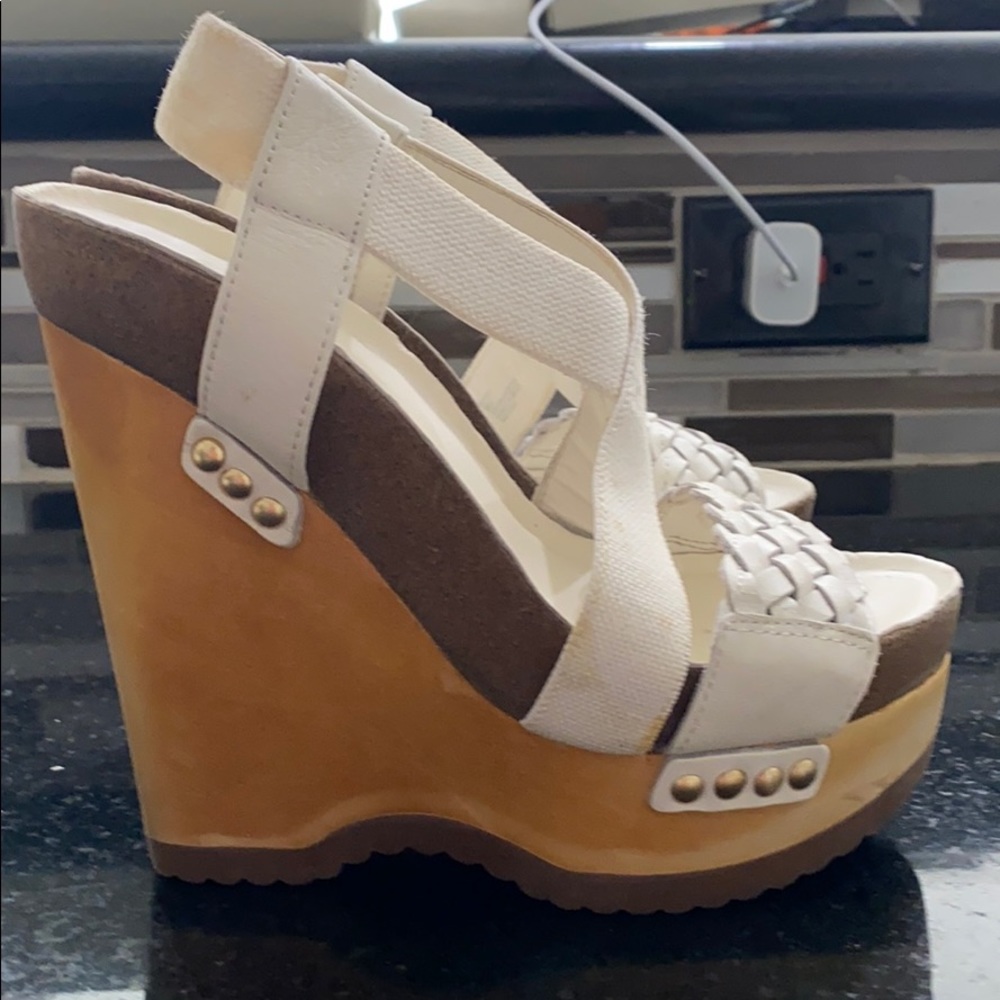 BCBG wedges